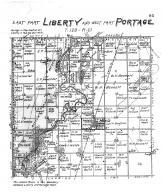 Liberty Township East, Portage Township West, Hecla, Brown County 1905